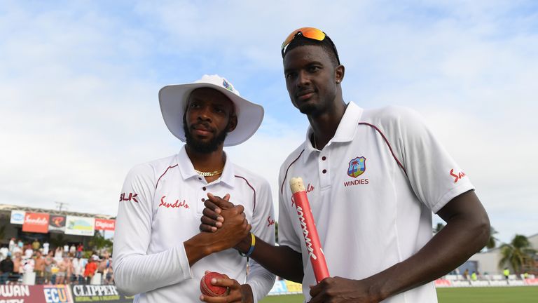 Roston Chase and Jason Holder were pivotal Windies victory in the first Test