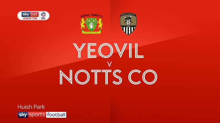 Yeovil v Notts County
