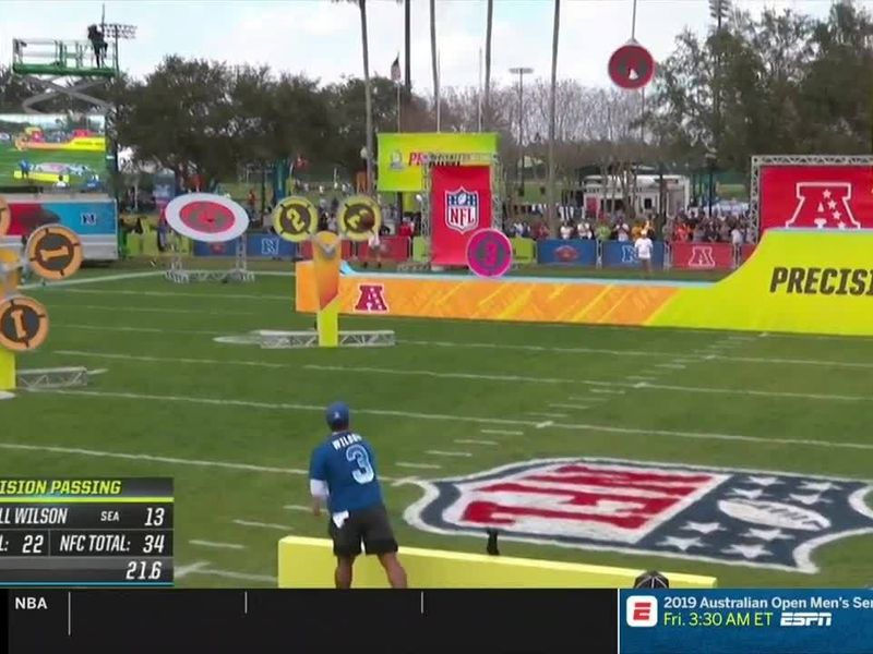 Thielen Competes in Pro Bowl Skills Showdown