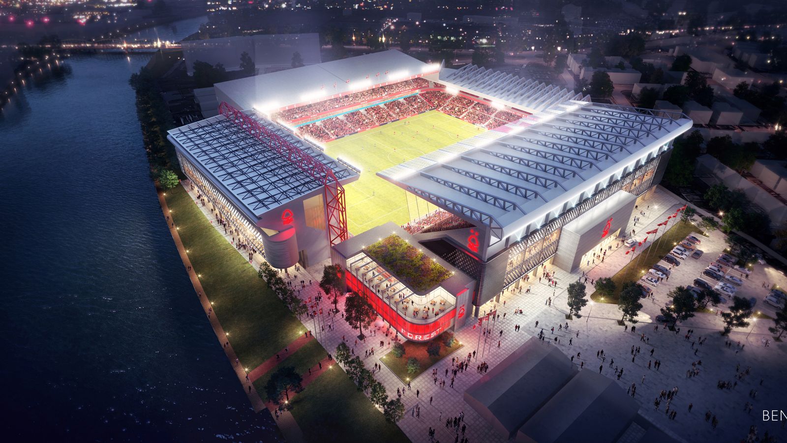 Nottingham Forest S Stadium Lease Extended As City Ground Redevelopment Edges Closer Football News Sky Sports