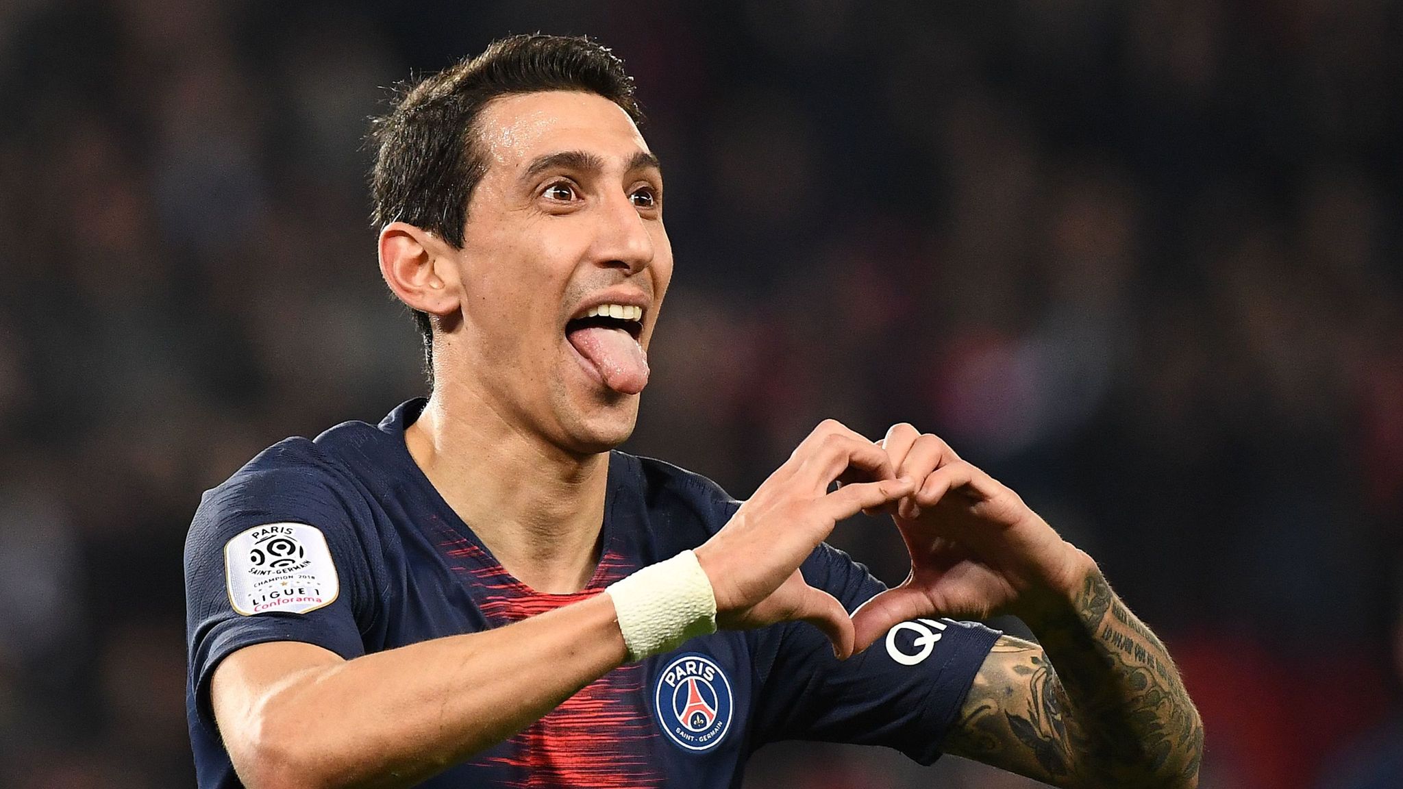 Autocollant Panini 2016-2017 - Di Maria #703 - IKONE PSG - Neuf