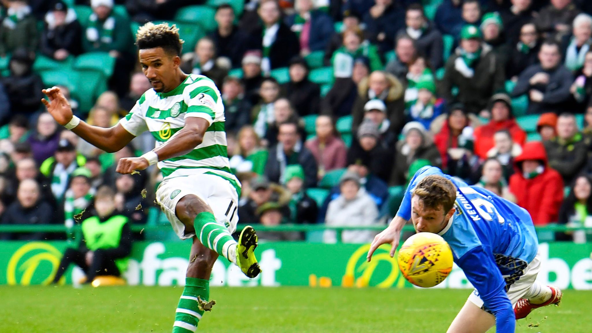 Celtic forward Scott Sinclair happy with form after Cup
