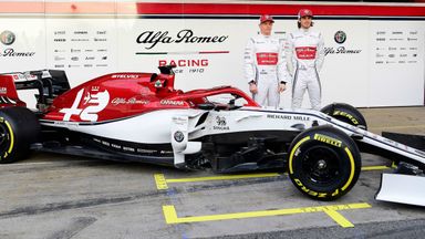 F1 Testing: Alfa Romeo Reveal New Livery And Car, The C38 | F1 News ...