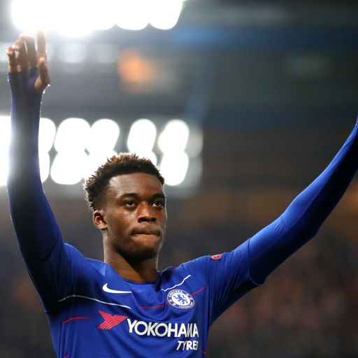 Hudson-Odoi scores in Chelsea win