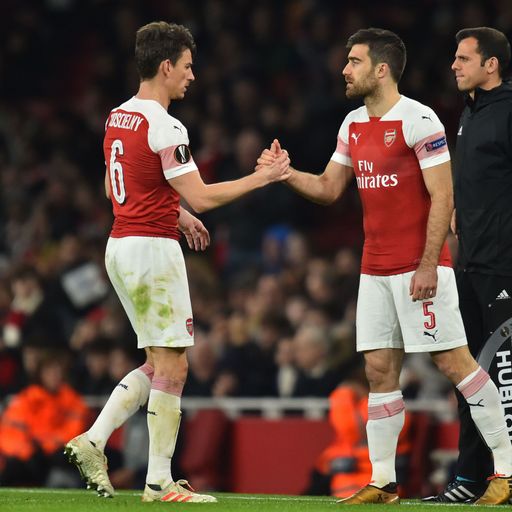 'Koscielny substitution a precaution'