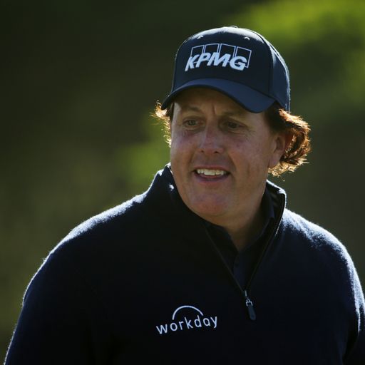 Rare feat for Mickelson