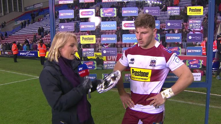 Man of the match George Williams said Wigan Warriors were good value for their victory 