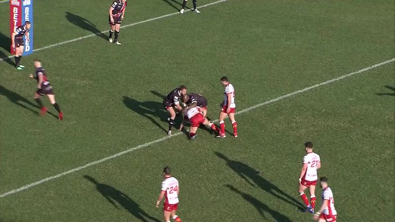 Highlights from the Super League clash between Hull KR and Salford. 