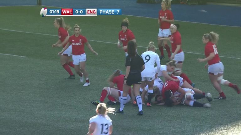 England Women continued their perfect start to the Women's Six Nations after a 51-12 bonus-point win against Wales at Cardiff Arms Park.