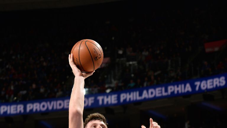 Jusuf Nurkic in dominant form against Philadelphia