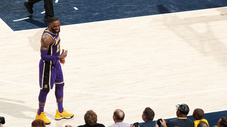 LeBron James hears it from the Indiana fans during the Lakers' embarrassing week 17 loss to the Pacers