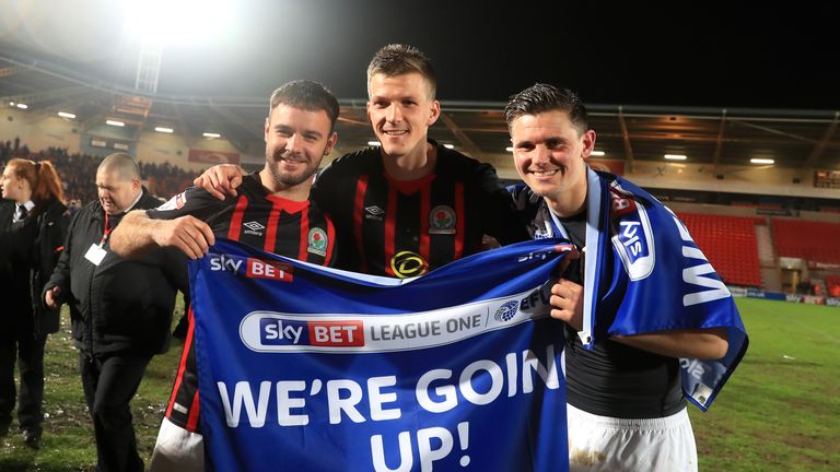 Blackburn's promotion from League One with loanee Armstrong helped convince him to sign permanently