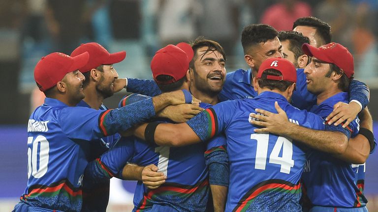 Afghanistan struck the highest T20I score of 278-3