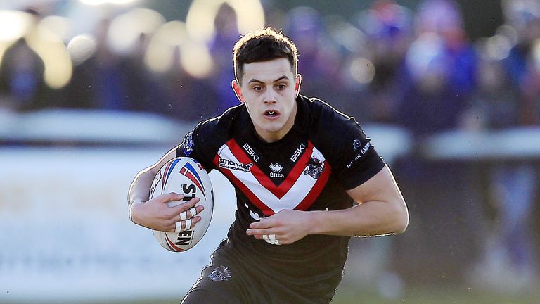 Alex Walker in action for London Broncos