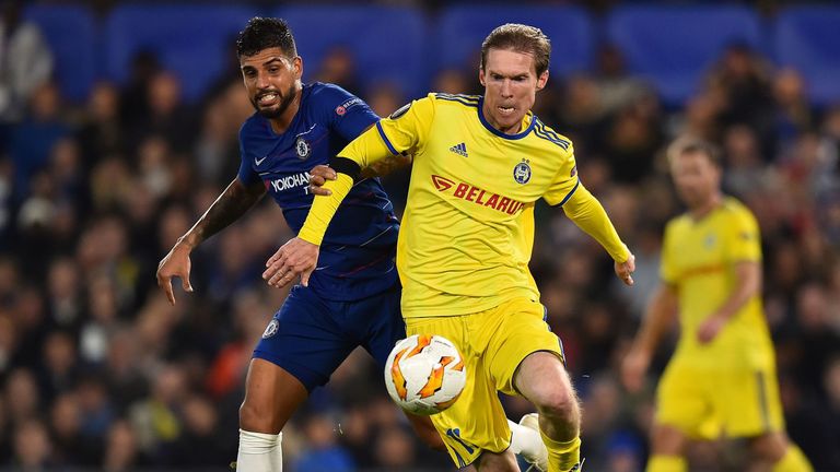 Alexander Hleb - who is now at BATE - is set to line up against his former club on Thursday evening