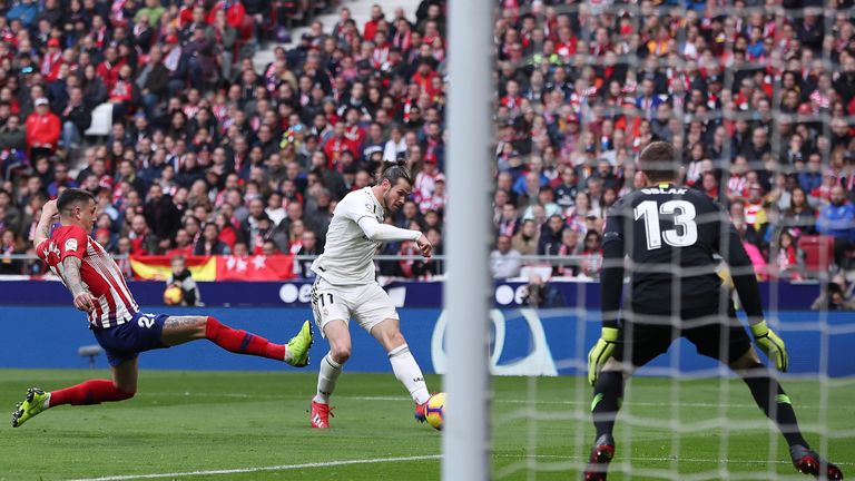 Gareth Bale put the result beyond doubt in Saturday's Madrid derby