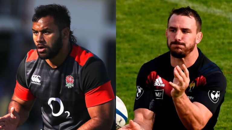 Billy Vunipola and Louis Picamoles 