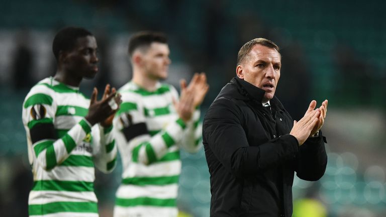 Brendan Rodgers&#39; team are eight points clear at the top of the Scottish Premiership
