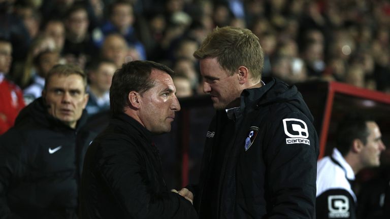 Eddie Howe Brendan Rodgers