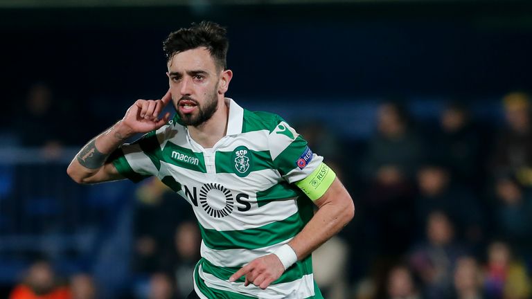 Bruno Fernandes has been in hot form for Sporting Lisbon this season
