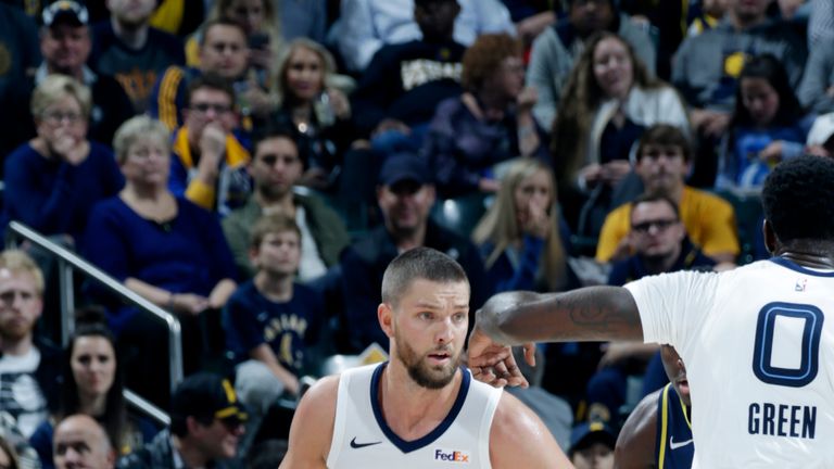 Chandler Parsons returns to action for the Memphis Grizzlies