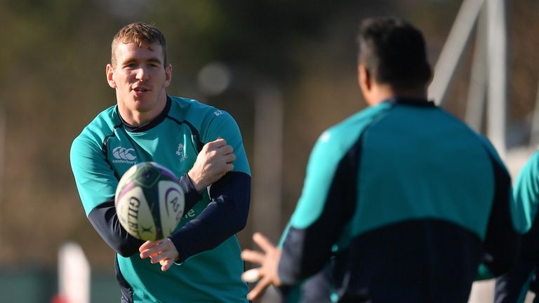 Chris Farrell is one of five players to come into the Ireland side against Scotland