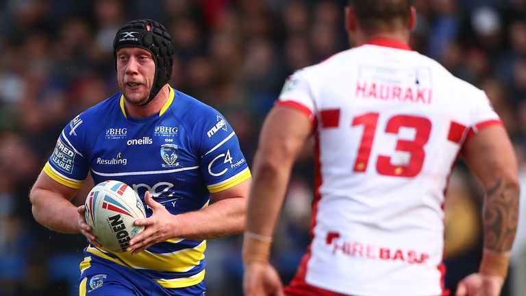 Chris Hill trained like he had a 'point to prove' when he arrived at Warrington Wolves