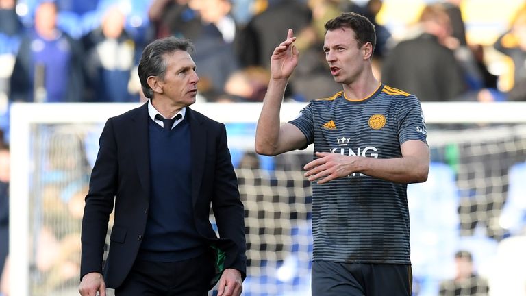 Jonny Evans was signed by Claude Puel from West Brom in the summer