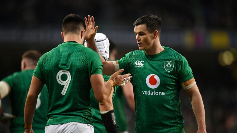  Conor Murray and Johnny Sexton were short of their best form in the England defeat