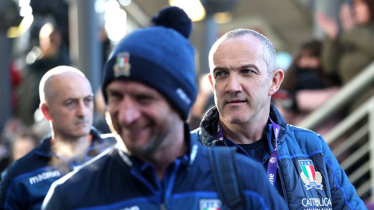 Italy head coach Conor O'Shea took positives from his side's defeat in Scotland