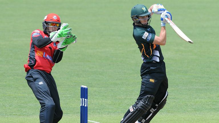 Dane Cleaver hit his highest T20 score of 77 not out to help Central Stags reach the Super Smash final
