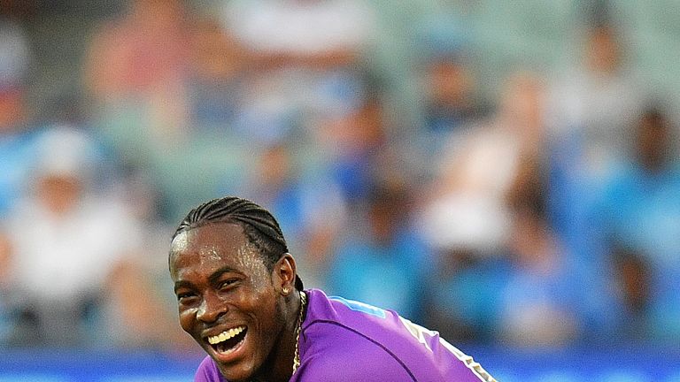 Hobart Hurricanes' Jofra Archer