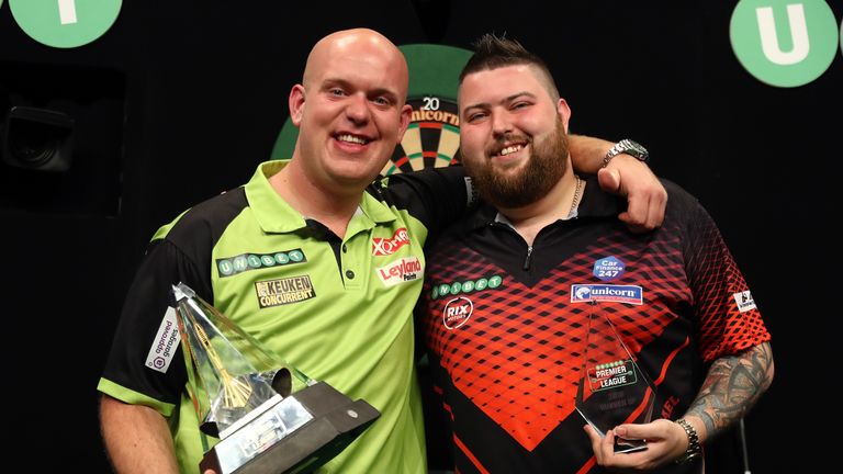 van gerwen smith darts premier league