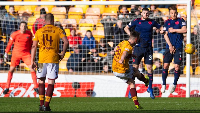 David Turnbull strikes from distance to win the game for Motherwell late on