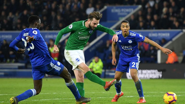 Leicester 2-1 Brighton: Demarai Gray and Jamie Vardy seal win as ...