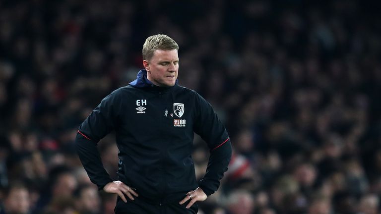 Eddie Howe laid the blame for Bournemouth's defeat firmly on his own players
