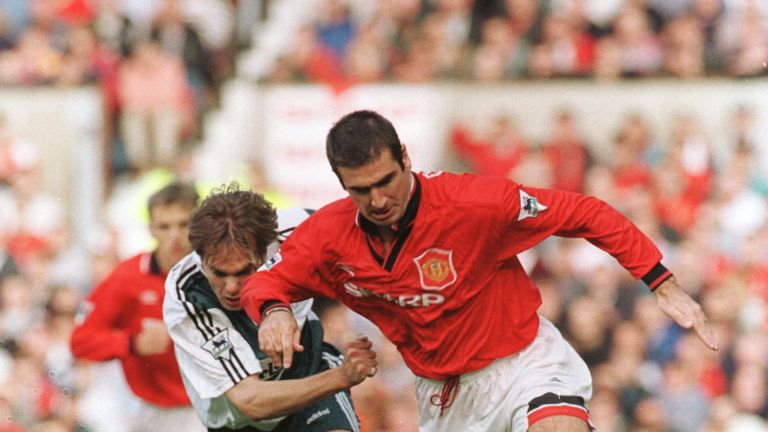 Cantona played like he had a point to prove after his lengthy ban from football