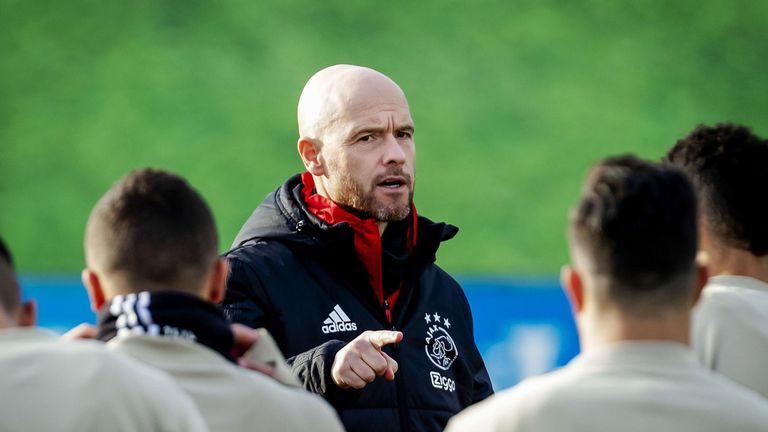 Erik Ten Hag has led Ajax to the last-16 of the Champions League after last reaching the same stage in 2006