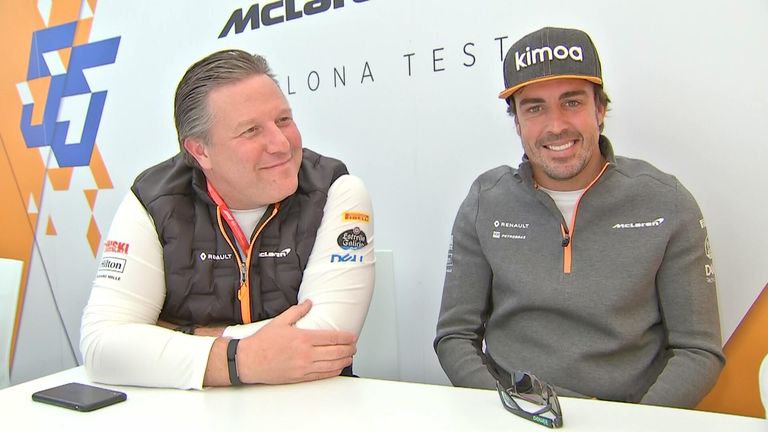 Former McLaren driver Fernando Alonso is back with the team in an ambassadorial role and has confirmed this will include testing the car in 2019.