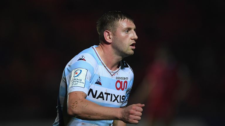 Finn Russell in action for Racing 92.