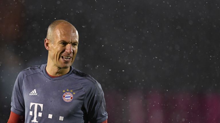 Bayern winger Arjen Robben