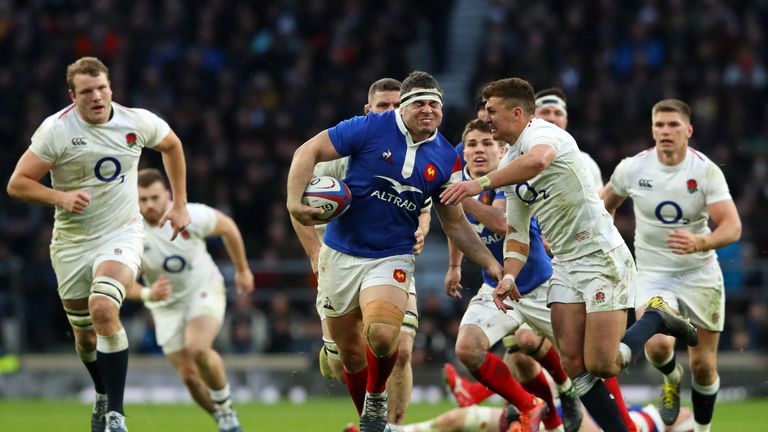 France during the Six Nations Championship 2019