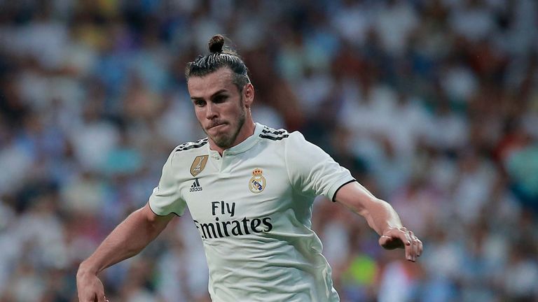 Gareth Bale was playing his 100th game for Real Madrid against Atletico