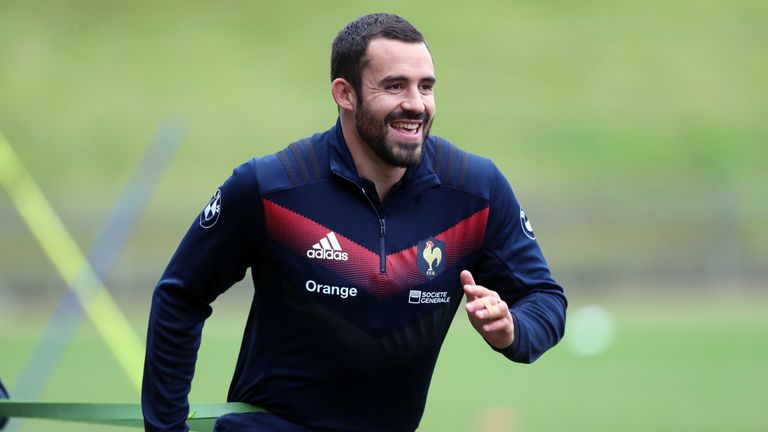 Geoffrey Doumayrou will partner Mathieu Bastareaud in the centre for France against England
