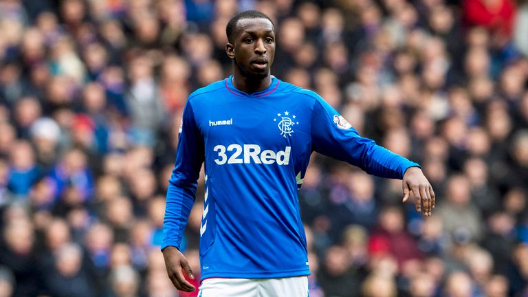 Glen Kamara in action for Rangers