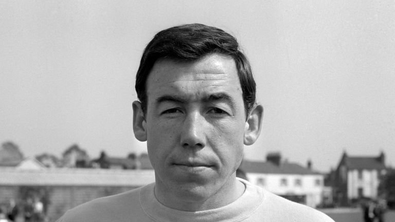 Gordon Banks during his time as Leicester City goalkeeper