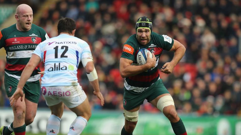 Graham Kitchener during the Champions Cup match between Leicester Tigers and Racing 92 at Welford Road Stadium on December 16, 2018 in Leicester, United Kingdom.