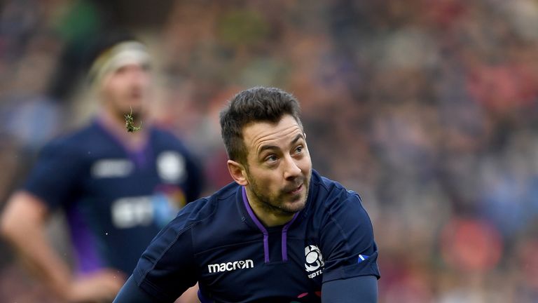 Greig Laidlaw kicked well for Scotland but they never really looked like getting back into things in the second half 