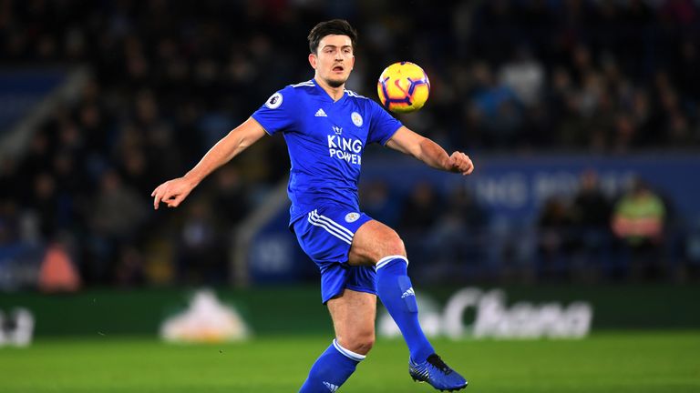 Harry Maguire has scored three Premier League goals for Leicester this season