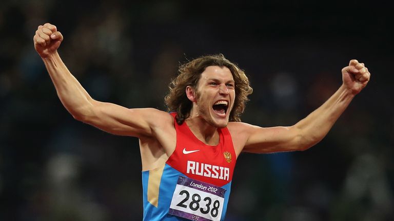 Ukhov won Olympic high jump gold at London 2012, but has been disqualified
